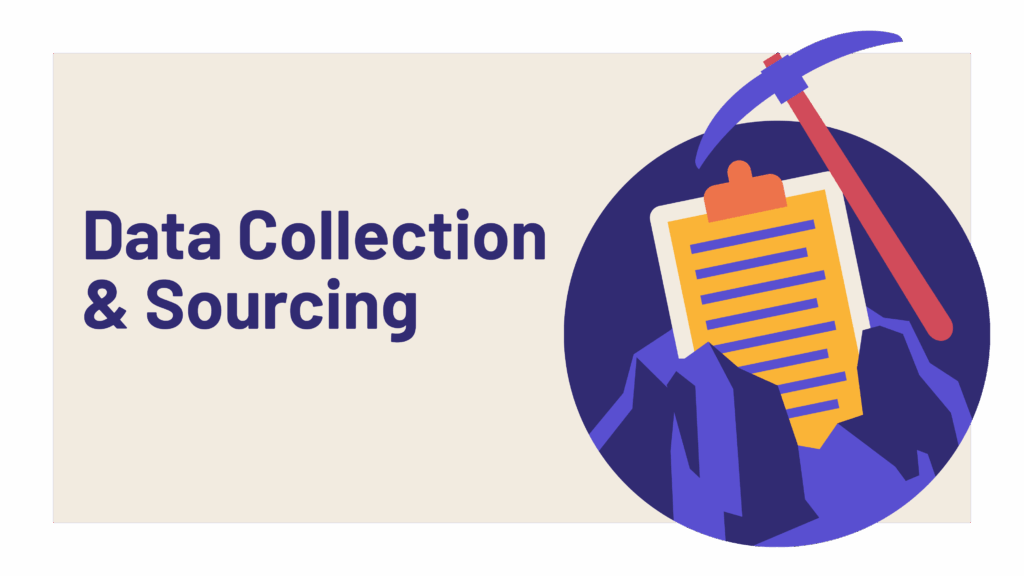 Data collection & sourcing icon