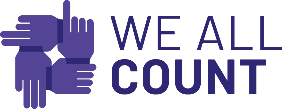 We All Count logo