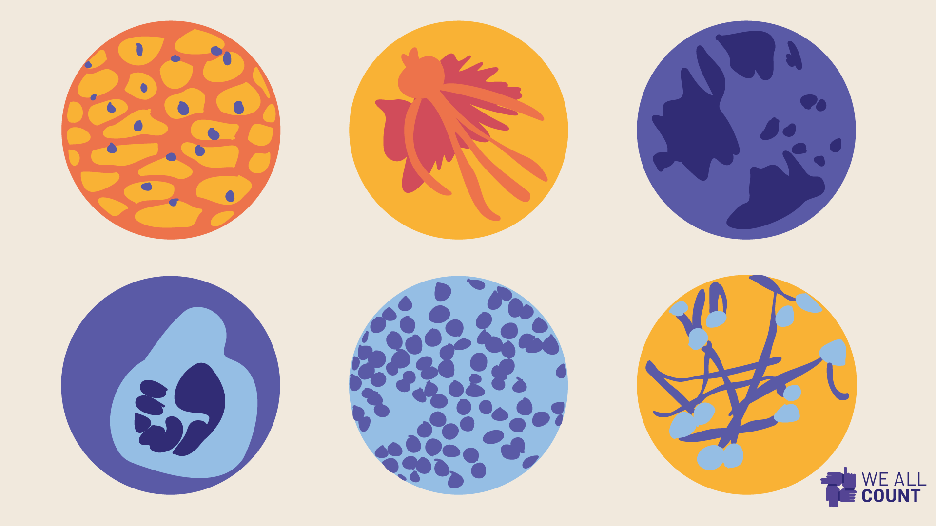 illustration of microscope slides