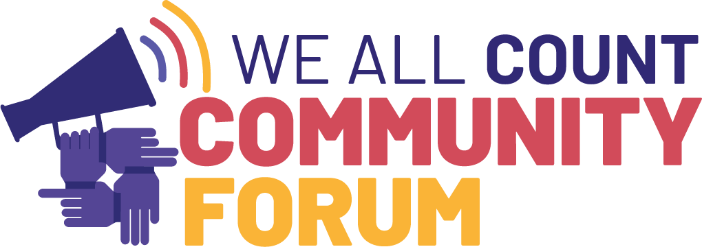 Logo for the We All Count Community Forum